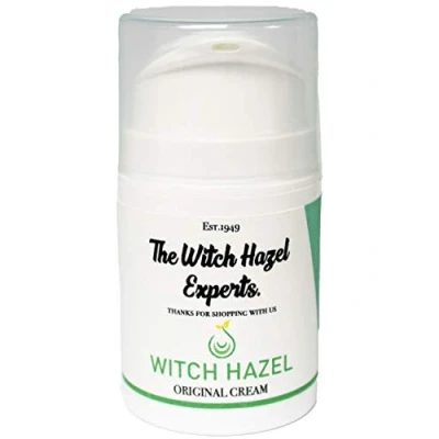 Image of The Witch Hazel Experts Distilled &amp; Zinc Oxide Antiseptic Cream for Irritated Skin, Breakouts, Chillblains Dry Skin 50g