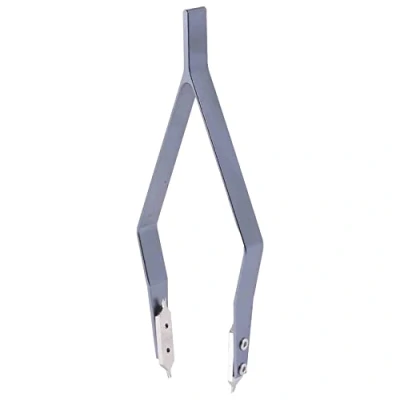 Image of Dciustfhe Stainless Steel 7825 V Type Watch Spring Bar Tweezers for Repair