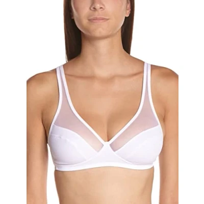 Image of DIM Generous Wireless BRA Triangle bra, Women&#039;s, Size: 38B, White