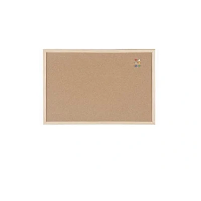 Image of BoardsPlus Cork Notice Board 60 X 40 Wood Frame
