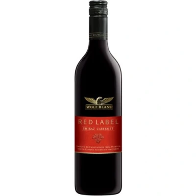 Image of 75cl Wolf Blass Red Label Shiraz Cabernet Sauvignon (Case of 6)