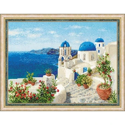Image of RIOLIS Cross Stitch Kit 1644 Santorini