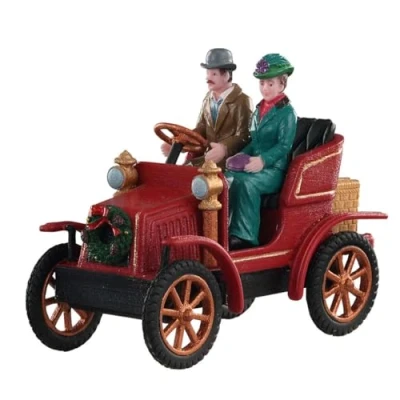 Image of Lemax Christmas Village First Car In Town 93426