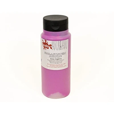 Image of scola 500ml System Magenta Pure Acrylic Artist Paint