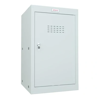 Image of Phoenix Safe Company CL Series Cube Lockers Light Grey Size 3 Locker With Key Lock 665 x 400 400mm CL0644GGK
