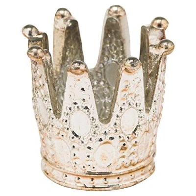 Image of Hill 1975 The Noel Collection Burnished Crown Tealight Holder, Mixed, One Size