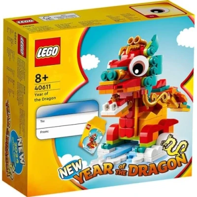 Image of LEGO 40611 Year of the Dragon Lunar New 2024 Limited Edition 8+ 214 Pieces