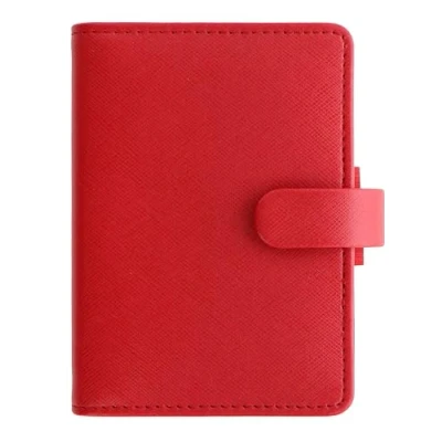 Image of Filofax Mini Saffiano organiser poppy