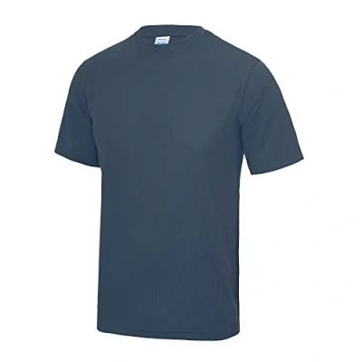 Image of Just Cool Mens Performance Plain T Shirt (S) (Airforce Blue)