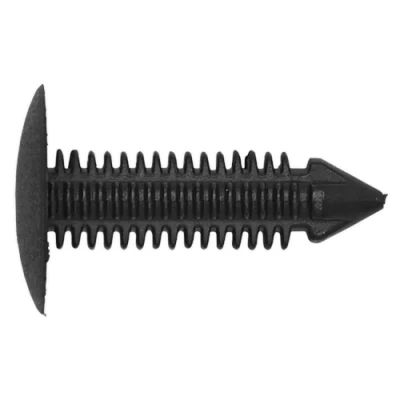 Image of Sealey Fir Tree Clip, Ø18mm x 30mm, 7 7.4mm Hole Pack of 20