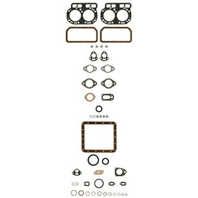 Image of 497123053 Full Gasket Set, engine AJUSA 50089800 with cylinder head gasket, valve stem seals FIBERMAX