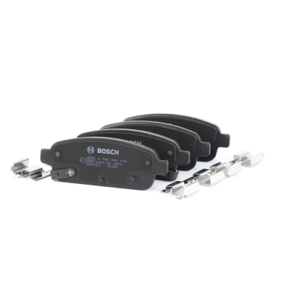 Image of 13300867, 133192294, 13319293, 13319294, 13411380 Brake pad set BOSCH 0 986 494 634 VAUXHALL: Astra Mk6, Mk6 GTC, CHEVROLET: Cruze Saloon