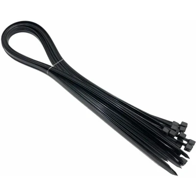 Image of Amtech 100 Tie Wraps (200mm X 2.5mm) White