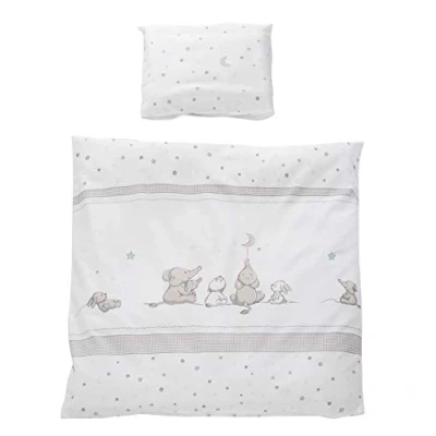 Image of roba 2 Piece Cradle Set, Sternenzauber, 80x80 / 40x35 cm