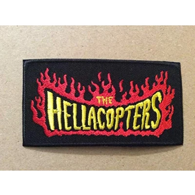 Image of Blue Hawaii Patches Self Sealing Toppa Hellacopters 10 x 5 cm