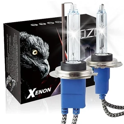 Image of DZG H7 HID Xenon Bulbs Headlight Replacement Kit 35W fog Lamp 6000K White Car, 1 Pair