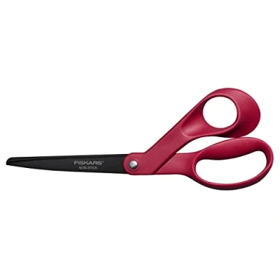 Image of Tijeras Fashion Rouge Cerise Anti Adherent 21 cm