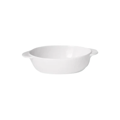 Image of Denby White Small Oval Dish