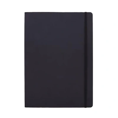 Image of Amazon Basics Hardcover Art Sketchbook, Extra Large Size, 30 x 22 cm, 48 Sheets, 1 Pack, Black