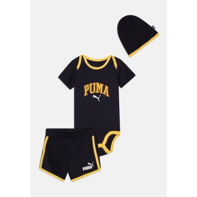 Image of Puma Minicats Newborn Unisex SET Sports shorts for kids, Size: 6m (4 6m), New navy