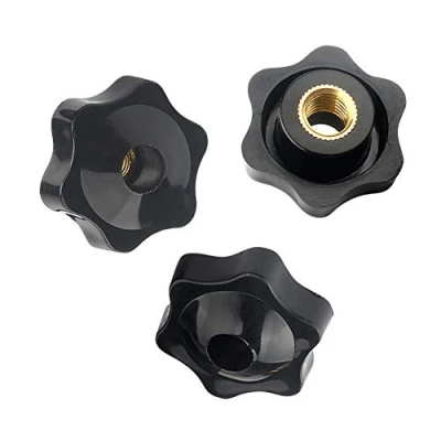 Image of Yuluo 10Pcs Star Head Clamping Screw Handle M5 M6 M8 M10 Plastic Nut Knob Female Thread Hand Grips