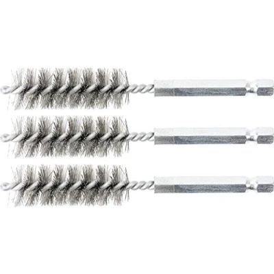 Image of BGS 3078 15 S Steel Brush mm 6.3 (1/4&quot;) Drive 3 pcs.