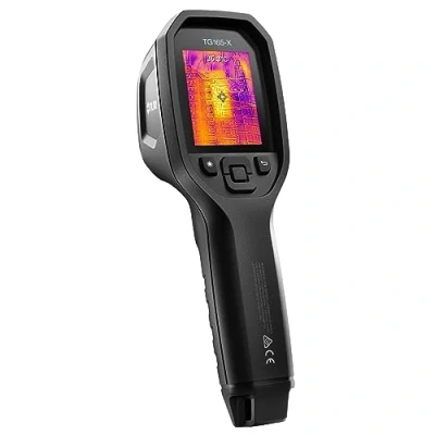 Image of FLIR TG165 X Thermal Imaging Camera with Bullseye Laser: Commercial Grade Infrared for Building Inspection, HVAC and Electrical