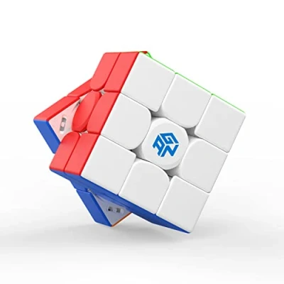 Image of GAN 12 M Leap Frosted, 3x3 Stickerless Speed Puzzle Cube Magic 356 Gans Toys 2021 Flagship(Primary Internal)