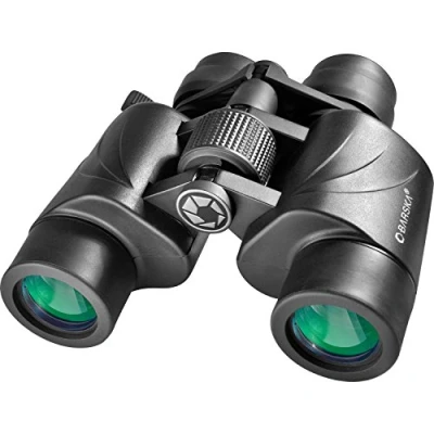 Image of BARSKA Escape Porro 7 20x35 Zoom Binoculars (Green Lens)