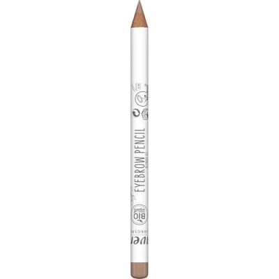 Image of lavera Eyebrow Pencil Blonde 02 Organic Jojoba Oil and Shea Butter Smooths Perfects Vegan Eye Makeup