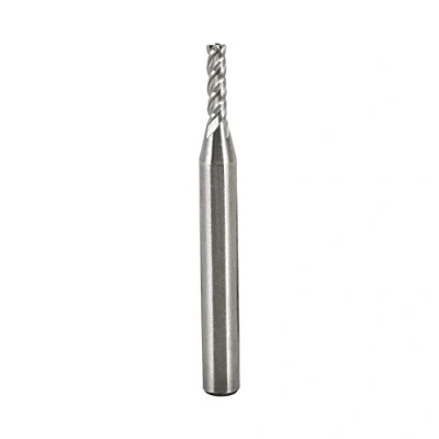 Image of TOPINCN 4 Flute End Mill Hss High Speed Steel Cnc Milling Machine Bit 1/8&quot; Diameter 1/4&quot; Straight Shank