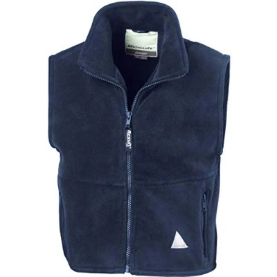 Image of Result Kids RE37J Polartherm Bodywarmer Navy, X Large/Size 12 14