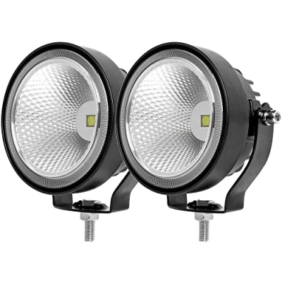 Image of 4 Inch Led Driving Light 60W White Auxiliary Waterproof Work For Vehicles Motorcycles Truck Car SUV ATV UTV Boat Pickup Tractor 4x4 Off Road 12V 24V Floodlight