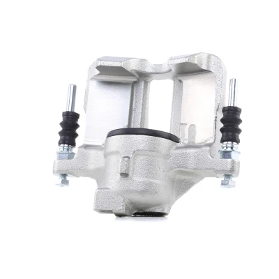 Image of 8E0615123, 8E0615123D, 8E0615123X Brake caliper HELLA 8AN 355 790 651 Grey Cast Iron without holder AUDI: A4 B7 Avant, B6 Saloon, Avant