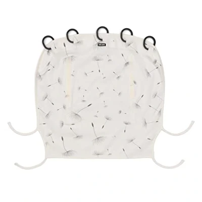 Image of Dooky Sunshade for Baby Car Seat/ Pram/ Stroller/ Pushchair, Universal Fit, Protects from Sun, Wind and Light Rain, UPF 50+ UV Protection, Easy to Install Wash, Dandelion