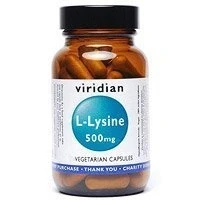 Image of Viridian L Lysine 500Mg: 90 Veg Caps by ethicalvitamins.co.uk