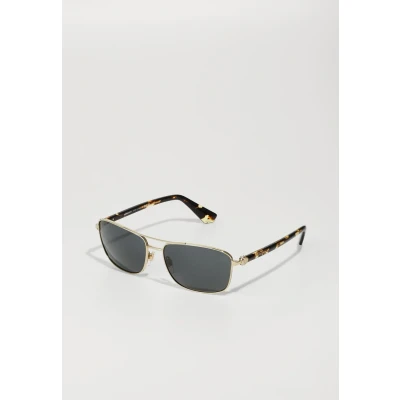 Image of Burberry Man BE3163 110987 Sunglasses Metal Gold Grey Squared Normal