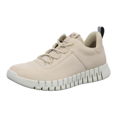 Image of Ecco Mens Gruuv Trainers Sand Size UK 11.5