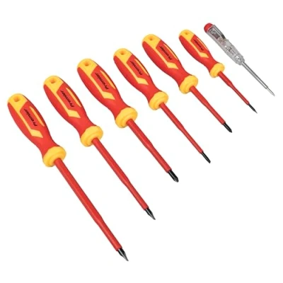 Image of Sealey Premier Screwdriver Set 7pc VDE Approved AK6125