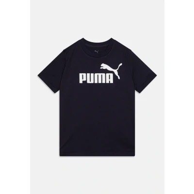 Image of Puma LOGO Unisex Print Tshirt for kids, Size: 14y (13 14y), New navy
