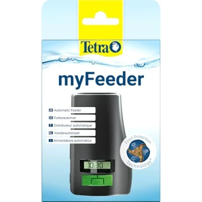 Image of Tetra My Feeder For Automatic Feeding With Digital Display, 20 Mk, Black