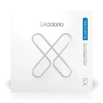 Image of D&#039;Addario Guitar Strings XS Plain Steel Single String XSPL019 Maximum Life with Smooth Feel &amp; Exceptional Tone .019