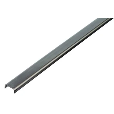 Image of Alberts 485313 U Profile Stainless Steel 1000 x 16 10 mm