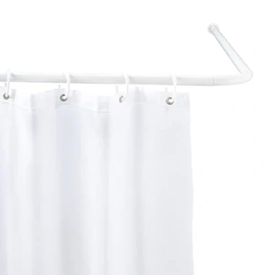 Image of WENKO 19214100 Bracket rod Universal White various lengths, Ø 2 cm, Aluminium, x