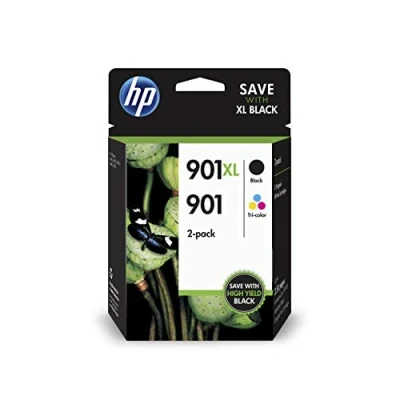 Image of HP SD519AE 901XL/901 Original Ink Cartridges, Black and Tri color, Multipack