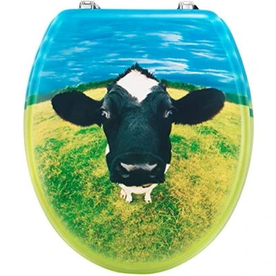 Image of CORNAT KSD529 WC seat Decor, MUH Cow