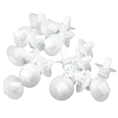Image of ROBUST 50 Pcs Side Moulding Lower Protection Door Trim Clips for Renault Trafic Master Kangoo Iveco Daily Nissan Primaster Vauxhall Vivaro 7703077420 4501589 7703077421 500326896 7701470769 4409693