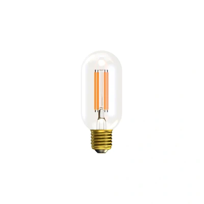 Image of Clear Tubular Short Dimmable LED Filament Bulb 3.3W E27 2700K Bell Lighting