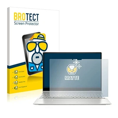 Image of brotect Screen Protector Anti Glare compatible with HP Envy x360 2 in 1 15 ew Matte, Fingerprint Protection Film