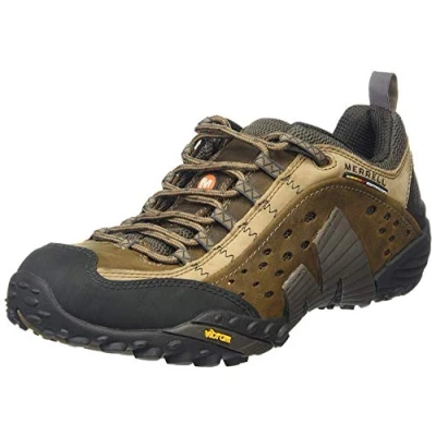Image of Merrell Men&#039;s Intercept Walking Shoe, Moth Brown, 10.5